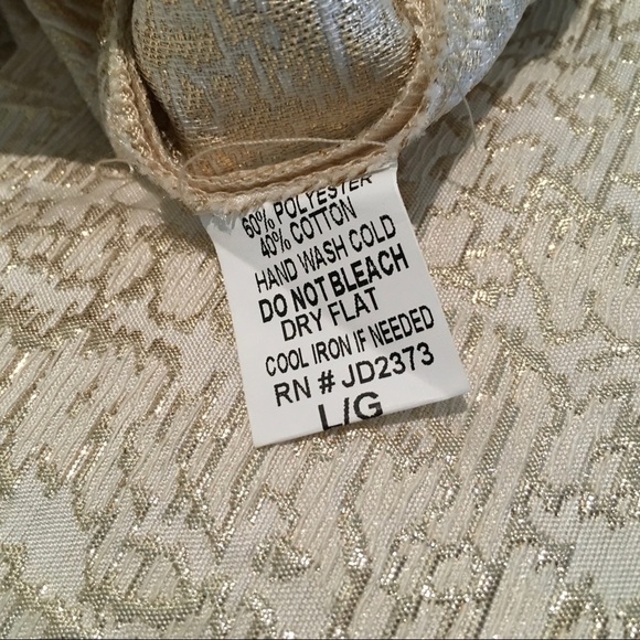 Francesca's Just Me Gold Metallic Cut Out Sleeveless Midi Dress Large - Picture 6 of 12